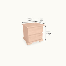 Load image into Gallery viewer, Chiu Bedside Table (赵) HM500K