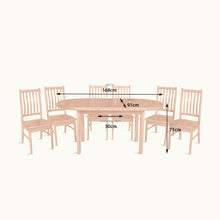 Load image into Gallery viewer, Kai Extendable Dining Table (铠) HM17