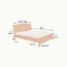 Load image into Gallery viewer, Dimens Bed Frame (维) HM350