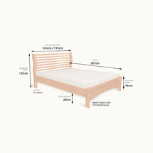 Load image into Gallery viewer, Wave Bed Frame (浪) HM355