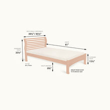 Load image into Gallery viewer, Wave Bed Frame (浪) HM355