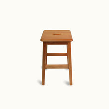 Load image into Gallery viewer, 24" Lab Stool in Square with handle (Mahogany)