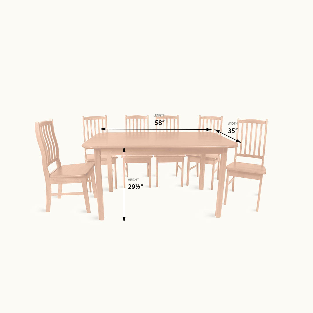 Yuk Dining Table (肉) HM1025 / HM1026
