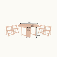 Load image into Gallery viewer, Folding Dining Table HM1084
