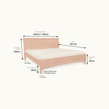 Load image into Gallery viewer, Ark Bed Frame (舟) HM318
