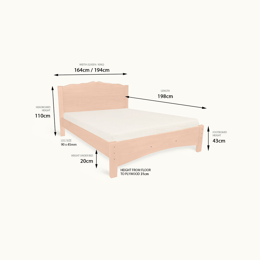 Valley Bed Frame (谷) HM353