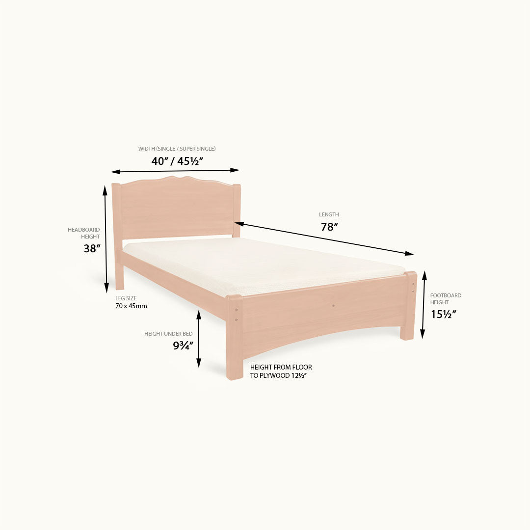 Valley Bed Frame (谷) HM353