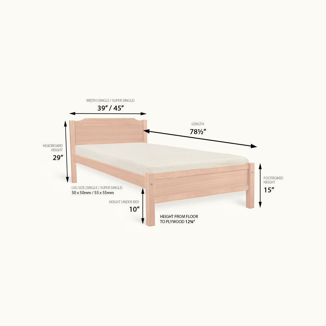 Ply Bed Frame (舫) HM8100